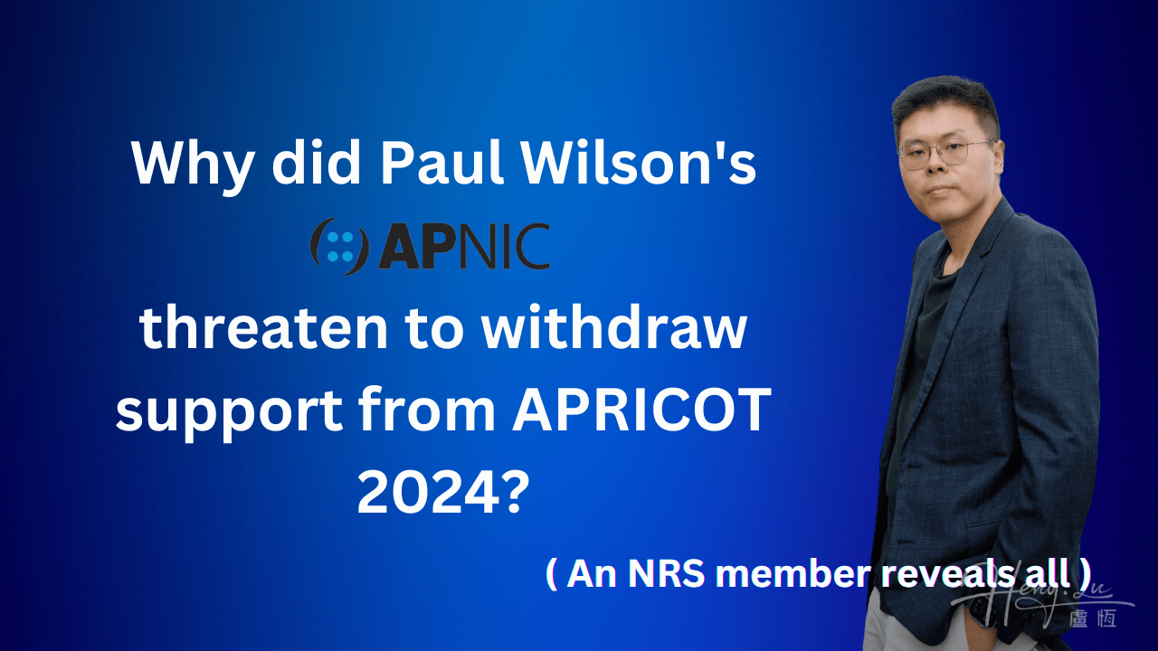 Lu Heng – NRS Member speaks out (2)