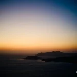 Dusk-sky-over-sea-and-islands