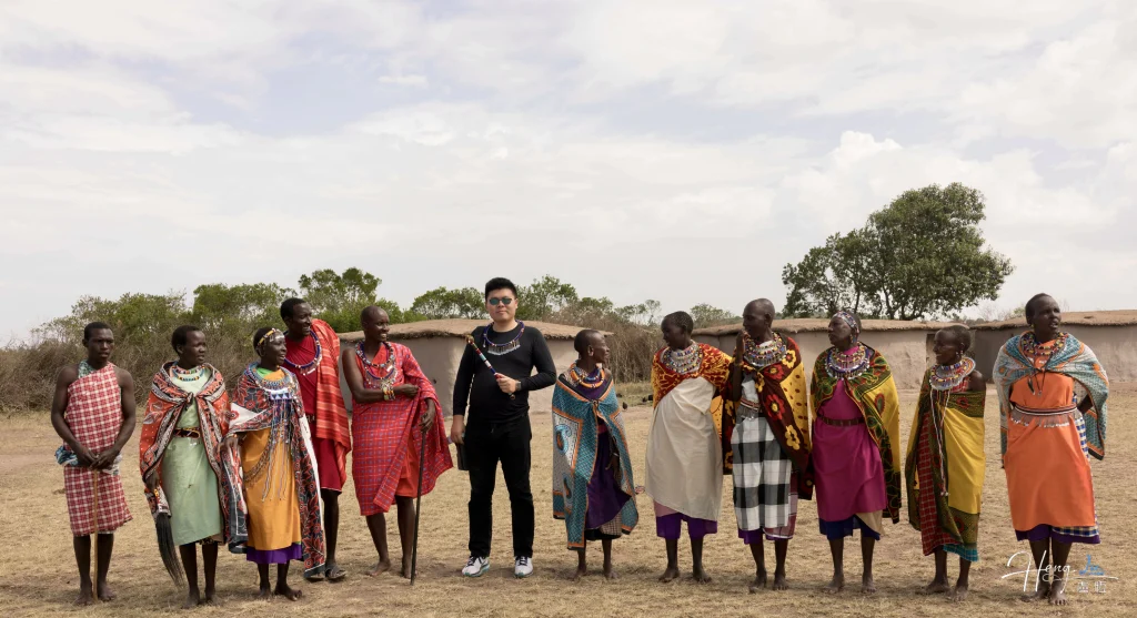 Luheng-with-maasai-community-in-traditional-attire