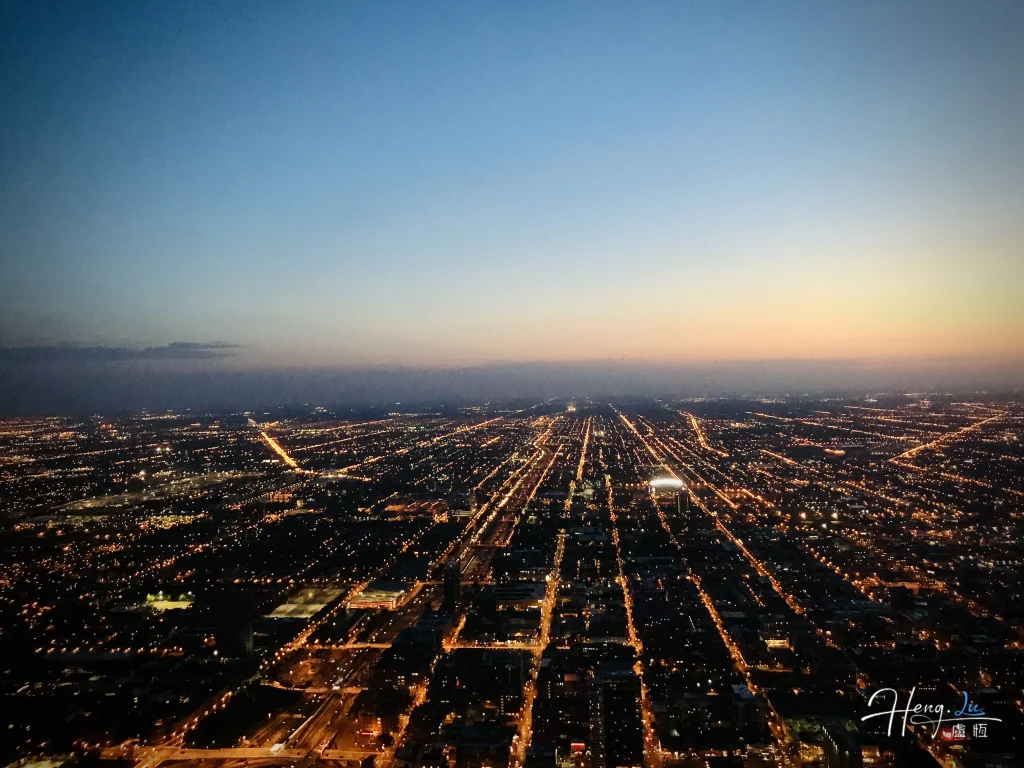 cityscape-at-dusk-with-streetlights-and-sunset-sky